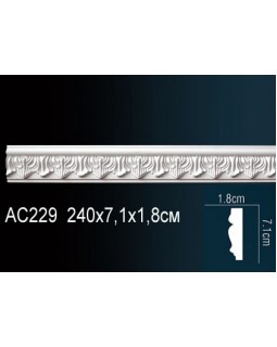 Молдинг гибкий AC229F Перфект Полиуретан