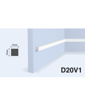 Молдинг Hiwood D20V1 Полистирол Под покраску