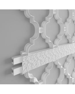 Молдинг Европласт 1.65.502 Пенополиуретан 2000*60*48 мм-foto3