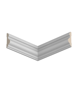 Молдинг Ultrawood U 0002 W Дерево, U 0002 p, U 0002 i ЛДФ 2000-2440*45*14-foto2