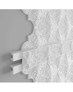 Молдинг Европласт 1.65.502 Пенополиуретан 2000*60*48 мм-foto4