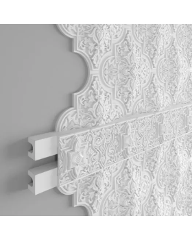 Молдинг Европласт 1.65.502 Пенополиуретан 2000*60*48 мм-foto4