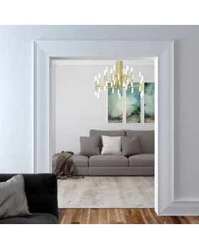 Молдинг Европласт 1.51.601 Пенополиуретан 2000*216*40 мм-foto2