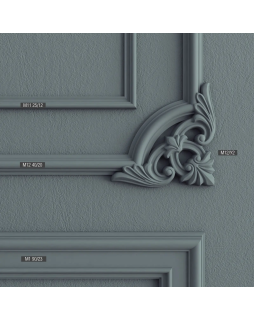 Молдинг Bello Deco М12 XPS Полимер 2000*40*20 мм-foto5