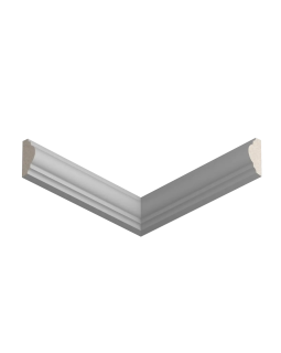 Молдинг Ultrawood U 0003 W Дерево 2000-2440*25*12 мм-foto3