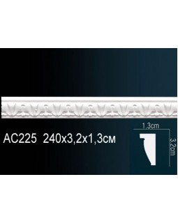 Молдинг гибкий AC225F Перфект Полиуретан