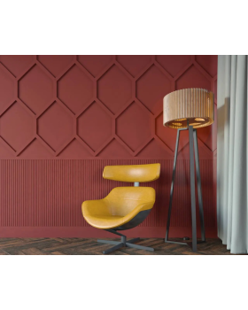 Молдинг Bello Deco М18 XPS Полимер 2000*40*15 мм-foto3