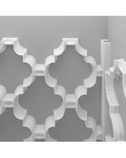 Молдинг Европласт 1.65.501 Пенополиуретан 2000*60*60 мм-foto3