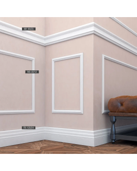 Молдинг Bello Deco М1 XPS Полимер 2000*90*23 мм-foto7