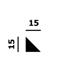 Молдинг P199 Перфект Плюс XPS Полимер 2000*15*15 мм-foto2