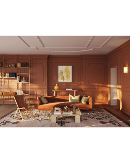 Молдинг NMC Wallstyl WL11 Полистирол 2000х49х15 мм-foto6