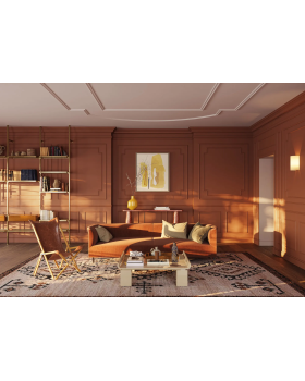 Молдинг NMC Wallstyl WL11 Полистирол 2000х49х15 мм-foto6