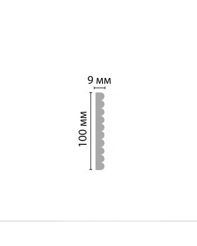 Молдинг гладкий Decomaster DI 111 (100*9*2400)-foto3