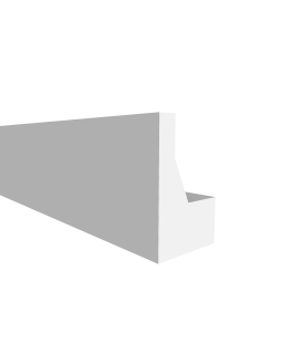 Молдинг Decor Dizayn DD616 Полистирол 2000*40*25 мм-foto3