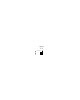 Молдинг Hiwood D14 Полистирол Под покраску-foto2