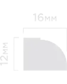 Молдинг Hiwood D16V1 Полистирол Под покраску-foto2