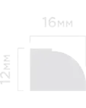 Молдинг Hiwood D16V1 Полистирол Под покраску-foto2