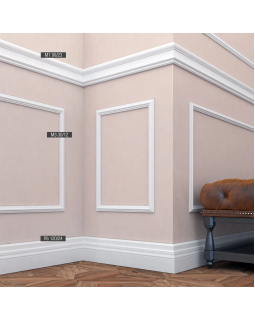 Молдинг Bello Deco М3 XPS Полимер 2000*30*12 мм-foto4