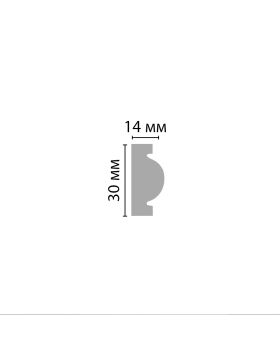 Молдинг Decomaster D1157 (30*14*2000мм)-foto2