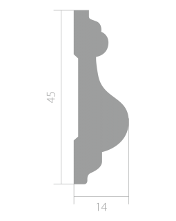Молдинг Ultrawood U 002W ЛДФ-foto6