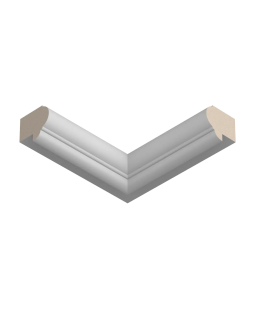 Молдинг Ultrawood Trim 0003 ЛДФ 2000-2440*38*33 мм-foto3