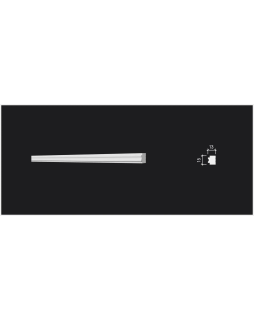 Молдинг Decor Dizayn DD627 Полистирол 2000*15*13 мм-foto3