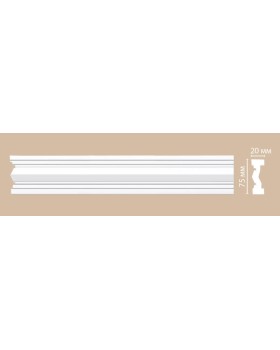 Молдинг гладкий Decomaster DT8740 (75*20*2400)