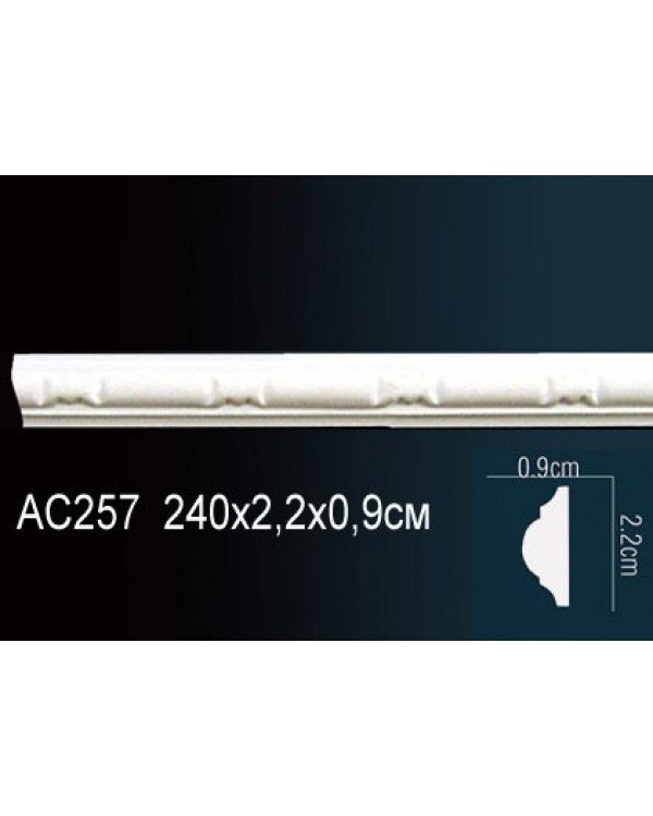 Молдинг гибкий AC257F Перфект Полиуретан