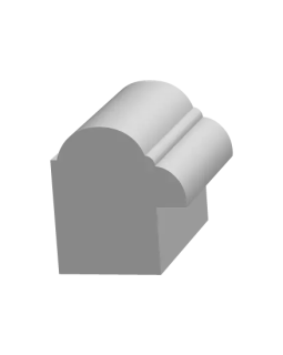 Молдинг Ultrawood Trim 0003 ЛДФ 2000-2440*38*33 мм-foto4