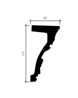 Молдинг Европласт 1.51.513 Пенополиуретан 2000*121*60 мм-foto7