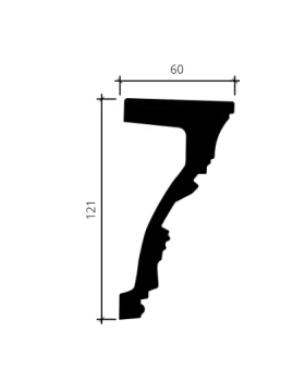 Молдинг Европласт 1.51.513 Пенополиуретан 2000*121*60 мм-foto7