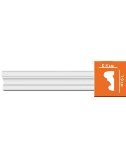 Молдинг гладкий Decomaster 97100 гибкий (19*8*2400)-foto5