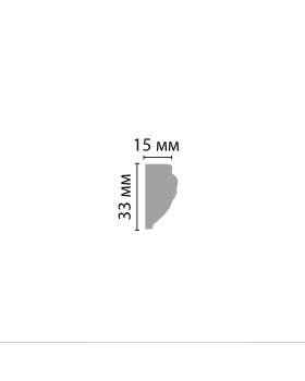 Молдинг Decomaster D101A (33*15*2000 мм)-foto2