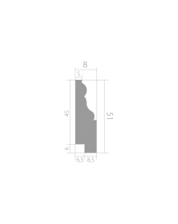 Молдинг Ultrawood Trim 0002Ai ЛДФ-foto2