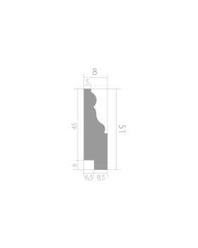Молдинг Ultrawood Trim 0002Ai ЛДФ-foto2