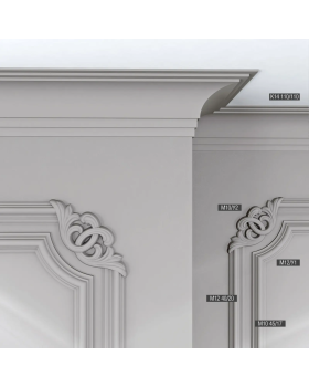 Молдинг Bello Deco М12 XPS Полимер 2000*40*20 мм-foto9