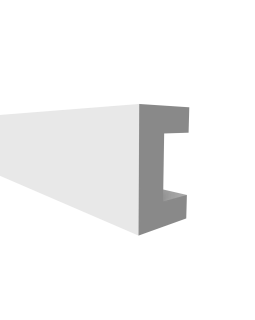 Молдинг Decor Dizayn DD613 Полистирол 2000*50*30 мм-foto3