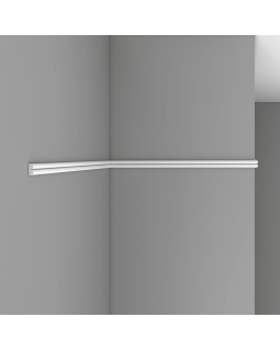 Молдинг гладкий Decomaster DI 113 (20*9*2400)-foto2