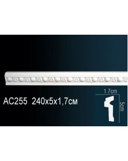 Молдинг гибкий AC255F Перфект Полиуретан