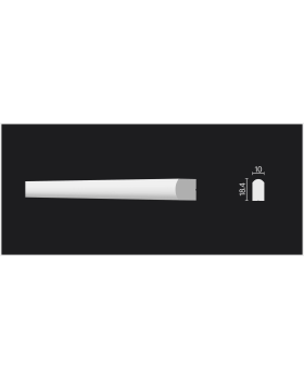 Молдинг Decor Dizayn DD638 Полистирол 2000-3000*18,4*10 мм-foto3