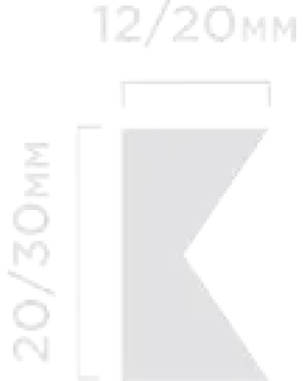 Молдинг Hiwood TRV20 Полистирол Под покраску-foto2