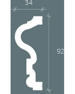 Молдинг Европласт 6.51.390 Композит 2000*92*34 мм-foto2