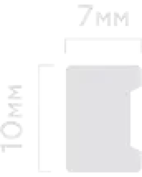 Молдинг Hiwood MD10 Полистирол Под покраску-foto2