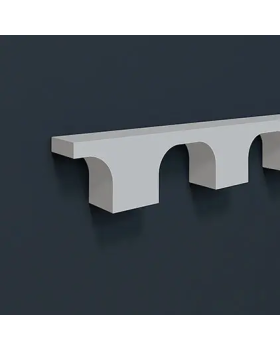 Молдинг Европласт 1.51.806 Пенополиуретан 2000*49*30 мм-foto2