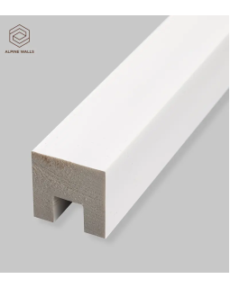 Рейка Alpine Walls LineArt ECO5921W Полистирол 2900*35*35 мм-foto3