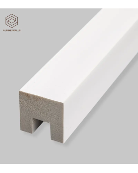 Рейка Alpine Walls LineArt ECO5921W Полистирол 2900*35*35 мм-foto3
