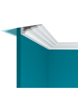 Молдинг P107, P108 Перфект Плюс XPS Полимер 2000*50/80*15/24 мм-foto3