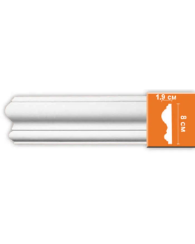 Молдинг гладкий Decomaster 97617 гибкий (80*19*2400)-foto4