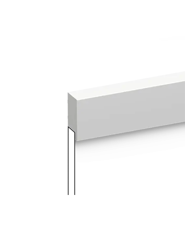 Финишный молдинг Hiwood LF1 Фитополимер 2700*50*17 мм