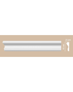 Молдинг гладкий Decomaster 97174 гибкий (85*25*2400)-foto5